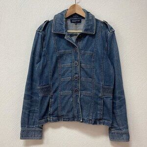 Jones New York Signature Stretch Denim Jacket Sz Small